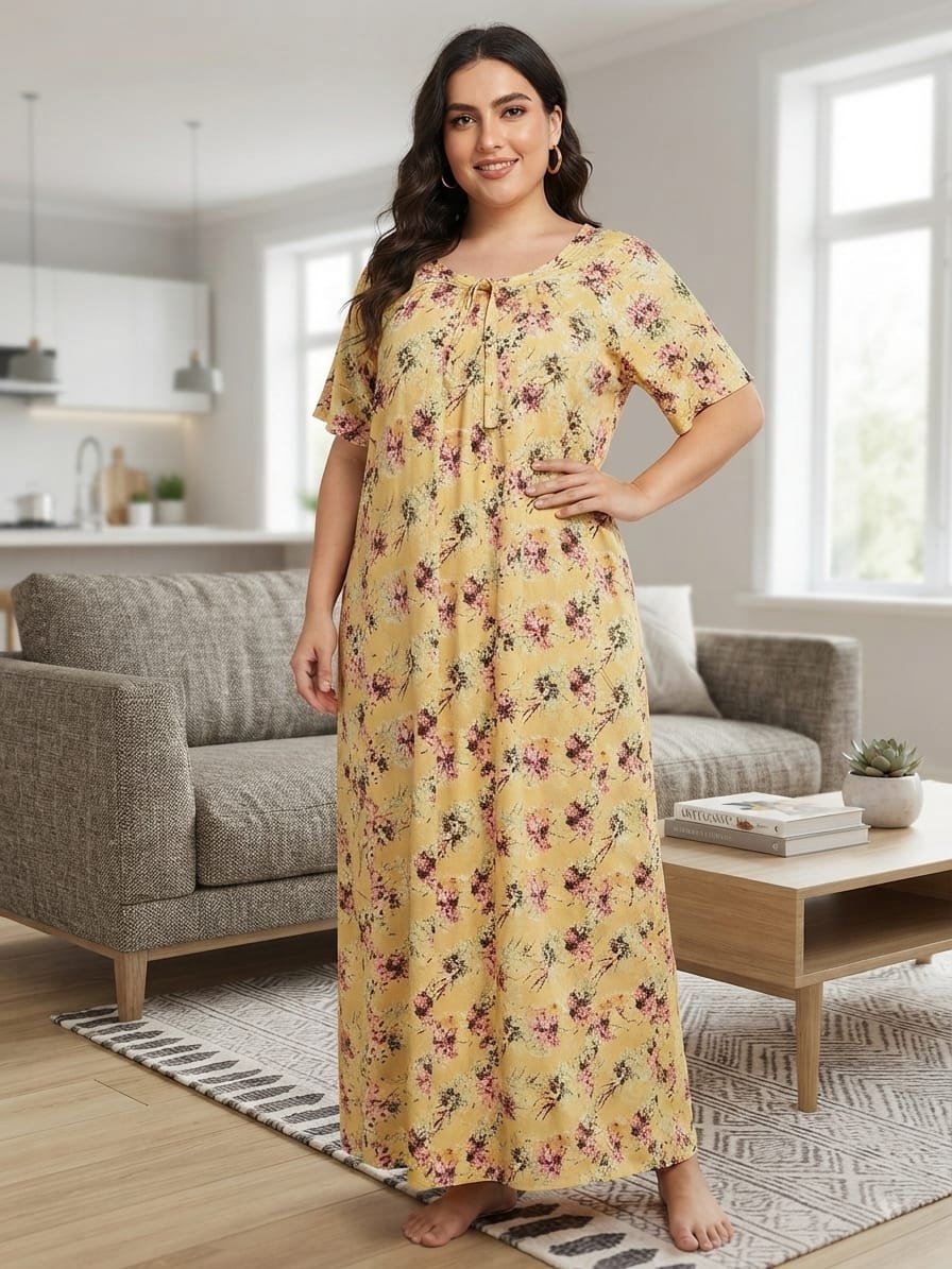 6c9c9c30-76a0-4eaa-bfa2-0d02201e92da عباية حريمي فيسكوز نص كم - Image 1