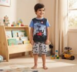 بيجامة أولادي قطن صيفي  – Wall E