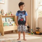 بيجامة أولادي قطن صيفي  – Wall E