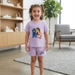 بيجامة بناتى قطن صيفي  – Stitch