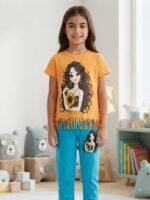 بيجامة بناتي قطن - Sunflower Girl