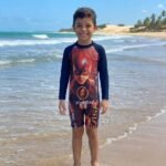 مايوه أولادي قطعة واحدة ذا فلاش