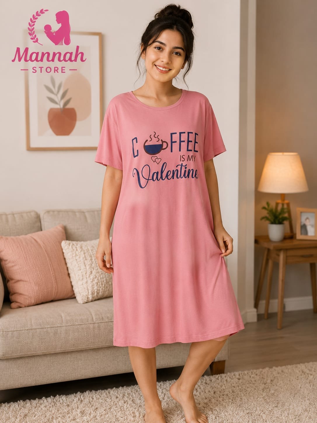 WhatsApp Image 2026-09-01 at 1.28.14 AM (2) كاش حريمي قصير نص كم - Coffee Is My Valentine - الصورة 1