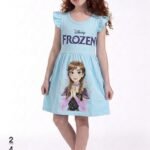 فستان بناتي قطن - Frozen