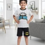 بيجامة صيفي أطفال ولادي قطعتين باتمان The Dark Knight