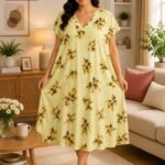 عباية حريمي فيسكوز نص كم
