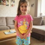 بيجامة بناتي بيلا أميرات بينك